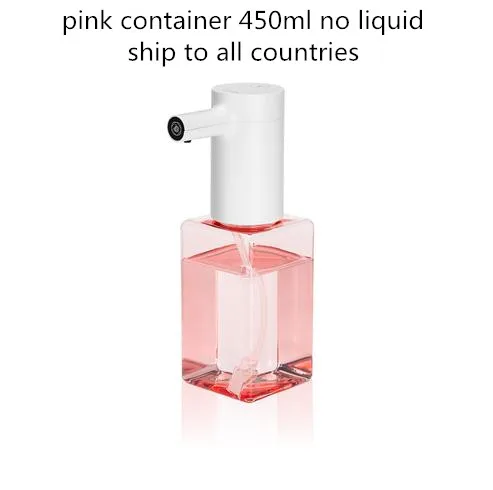 no liquid pink 450ml Xiaomi эко-система бренд Lebath Авто Индукционная пена мыло диспенсер ручная мойка 1500 мАч заряд батареи 450/250 мл емкость PK MiniJ - Цвет: no liquid pink 450ml