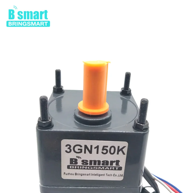 Однофазный двигатель Bringsmart 3IK15GN-C с фиксированной скоростью 220 В переменного тока