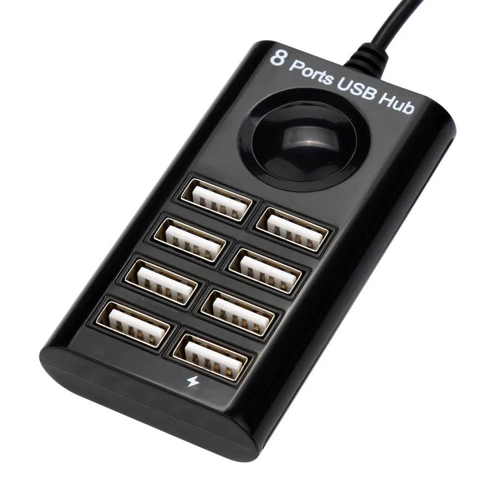 CARPRIE USB концентратор высокого качества 8 в 1 USB 2,0 концентратор Высокоскоростной 60 МБ/с./с USB разветвитель 8 портов Конвертер адаптер для ПК ноутбука 100 см 1 м