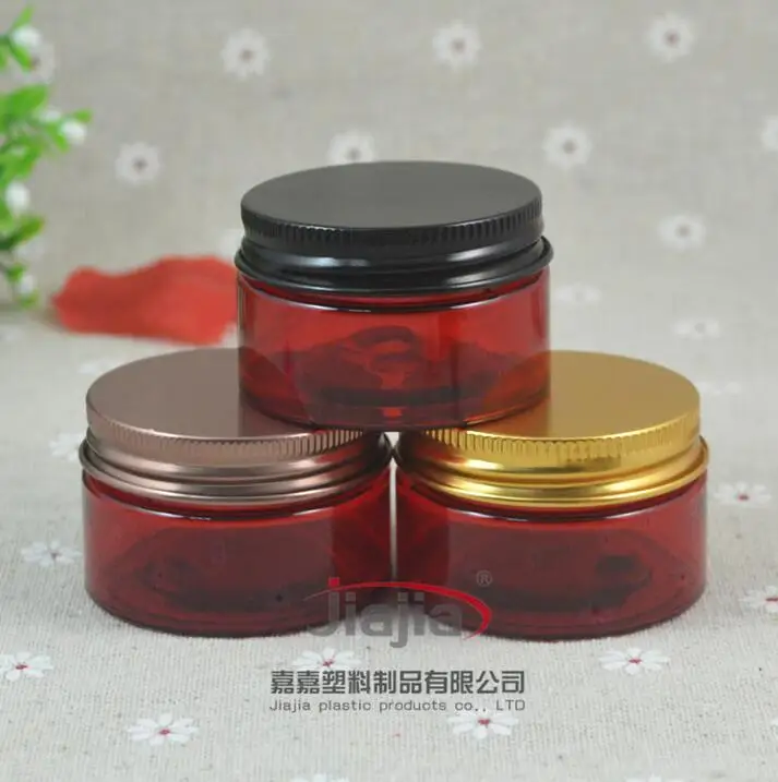 Красная банка для питомцев 30 г черная/бронзовая/искусственная кожа контейнер