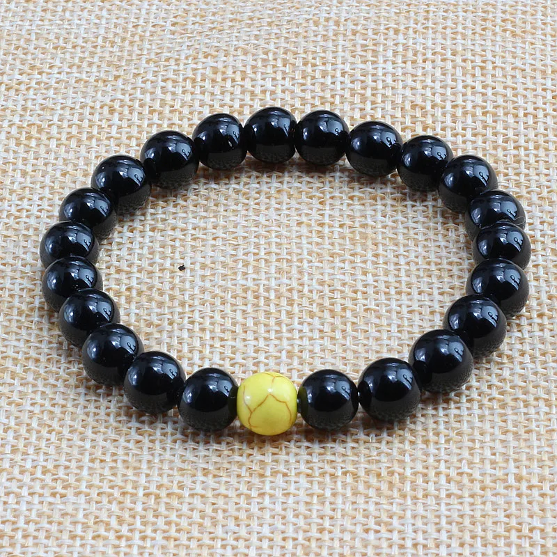 Classic Men Natural Stone Bracelet Charm Women Handmade Beads Bracelets Bangles Fashion Couple Distance Jewelry Wristband Gift | Украшения
