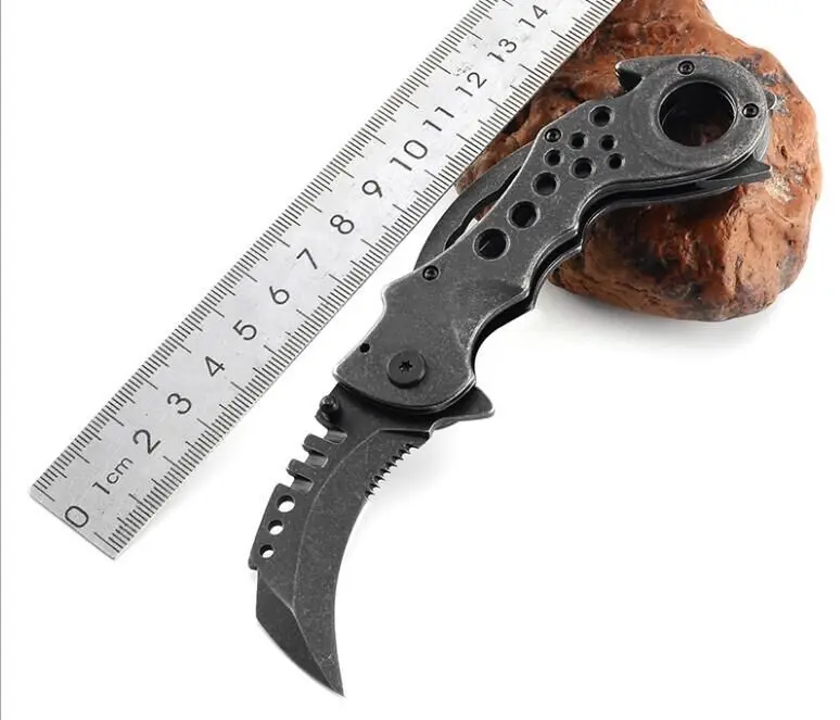 Karambit нож для мытья камня из стали 250 г лезвие пилочки тактический инструмент