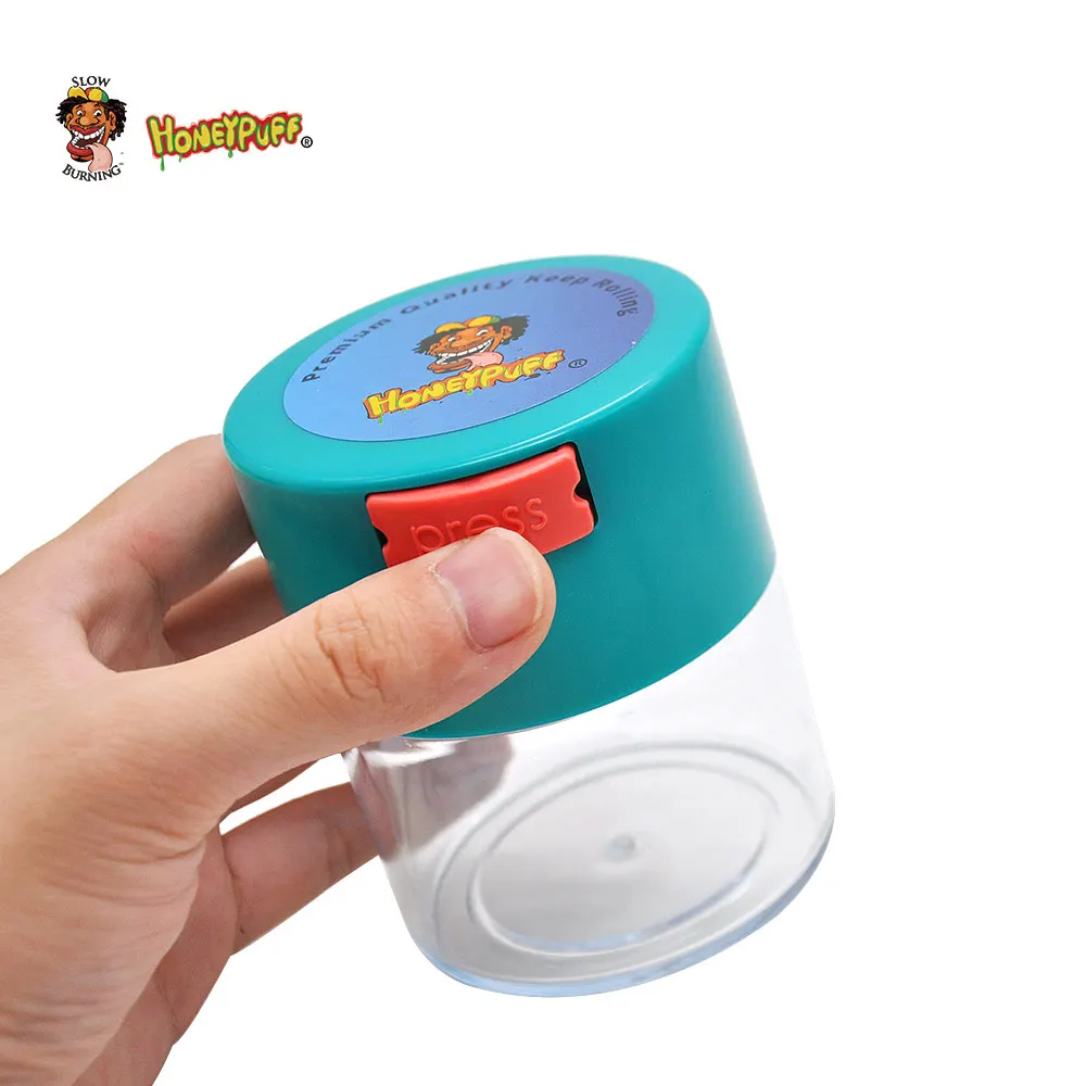 HONEYPUFF 274 мл Пластик герметичный мульти-Применение Vacuum Seal Портативный контейнер для хранения сухих Кофе/табака и трав для хранения Чехол