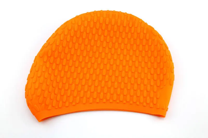 Многоцветный кремния Одежда заплыва Крышка шляпа защитить ухо длинные волосы