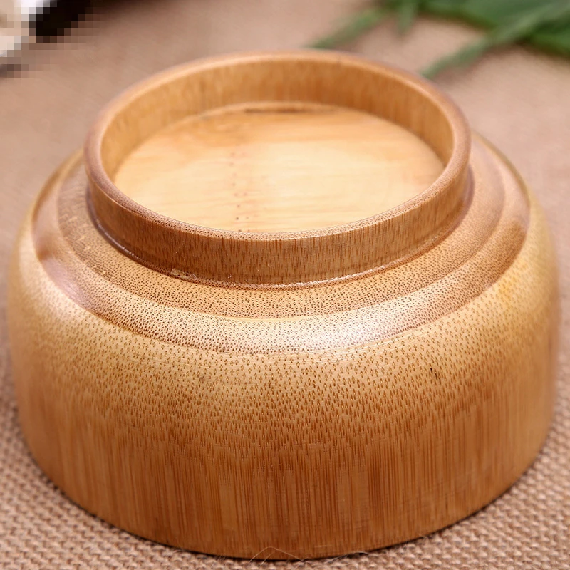 Doreenbeads Bamboo Посуда Экологичные чаша для лапши рис десерт Варенье соус держатель