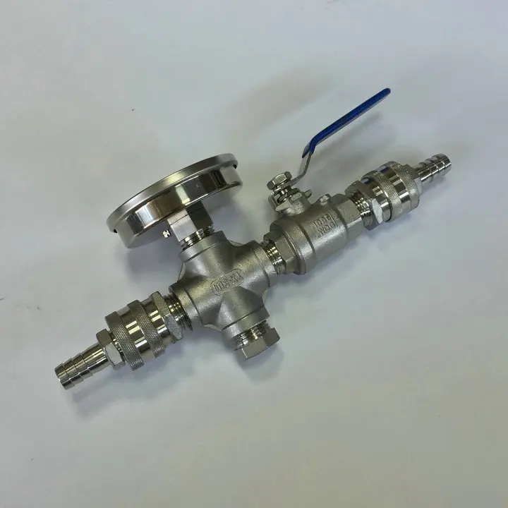 Нержавеющая homebrew пивная линия в сборе Kegging Циферблат Термометр быстро