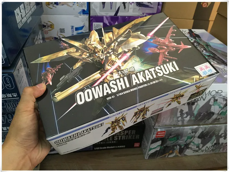 Новинка Аниме Gaogao HG 1/144 мобильный истребитель Akatsuki Gundam Oowahi полный комплект
