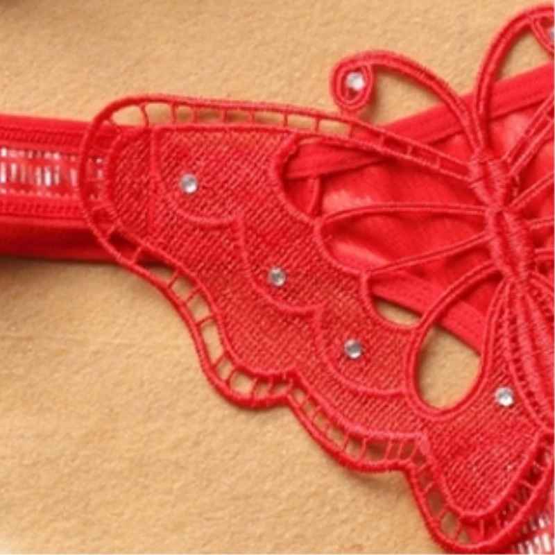 Женское нижнее белье G string сексуальные кружевные стринги Butterfly Бесшовные