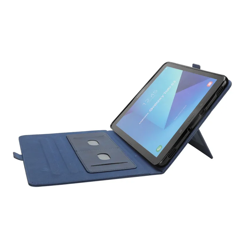 Роскошный чехол книжка из искусственной кожи с подставкой для Samsung Galaxy Tab S3 9 7 T820