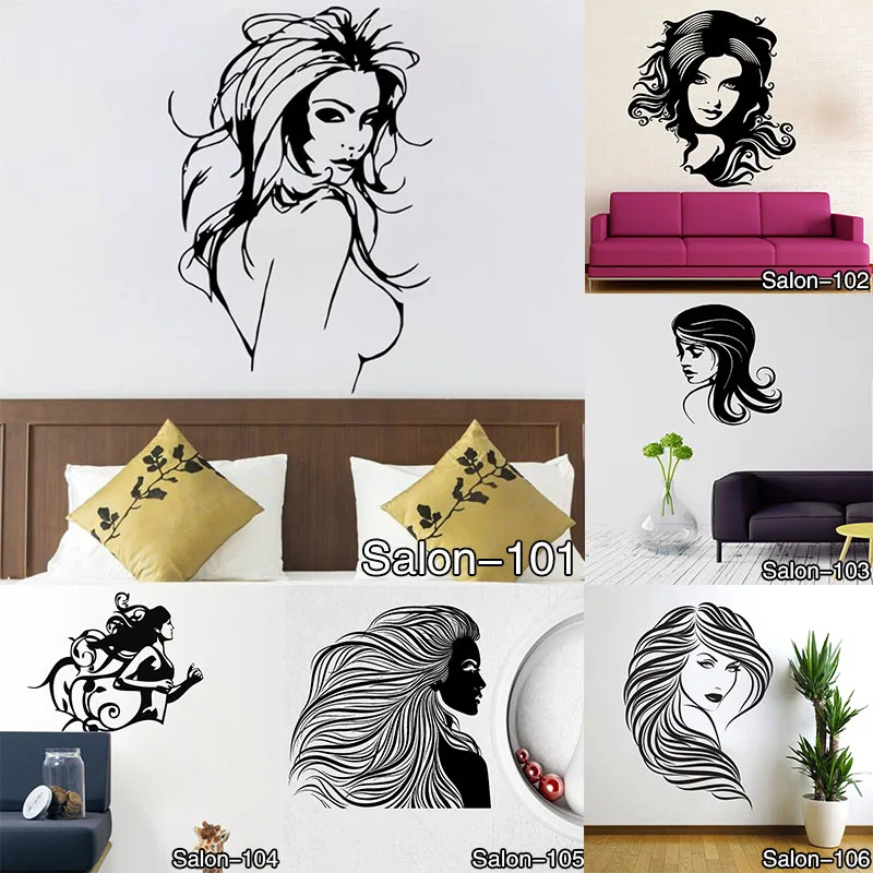 Наклейка на стену для салона красоты маникюра маникюрного виниловая наклейка