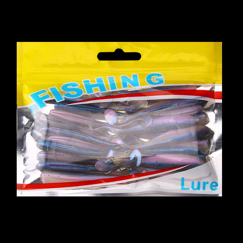 SEAPESCA 20 шт./лот мягкая Рыболовная Приманка 7 см 1 9 г силиконовая червячная приманка