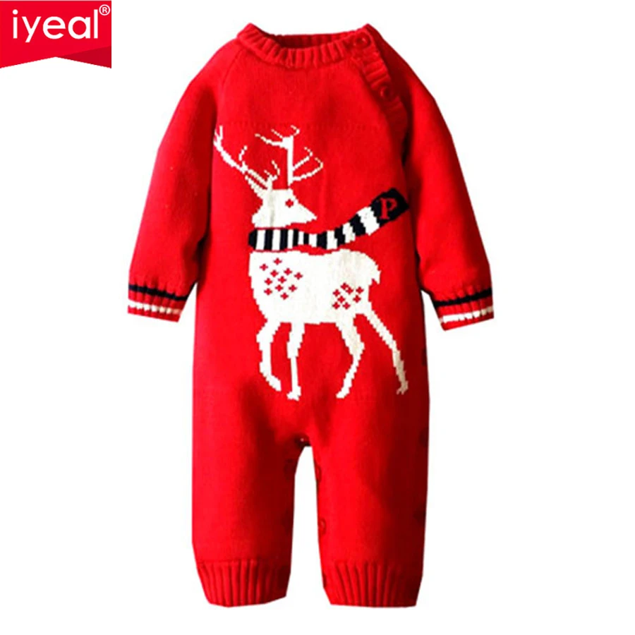 Зимние детские комбинезоны IYEAL плотная детская одежда теплый комбинезон для