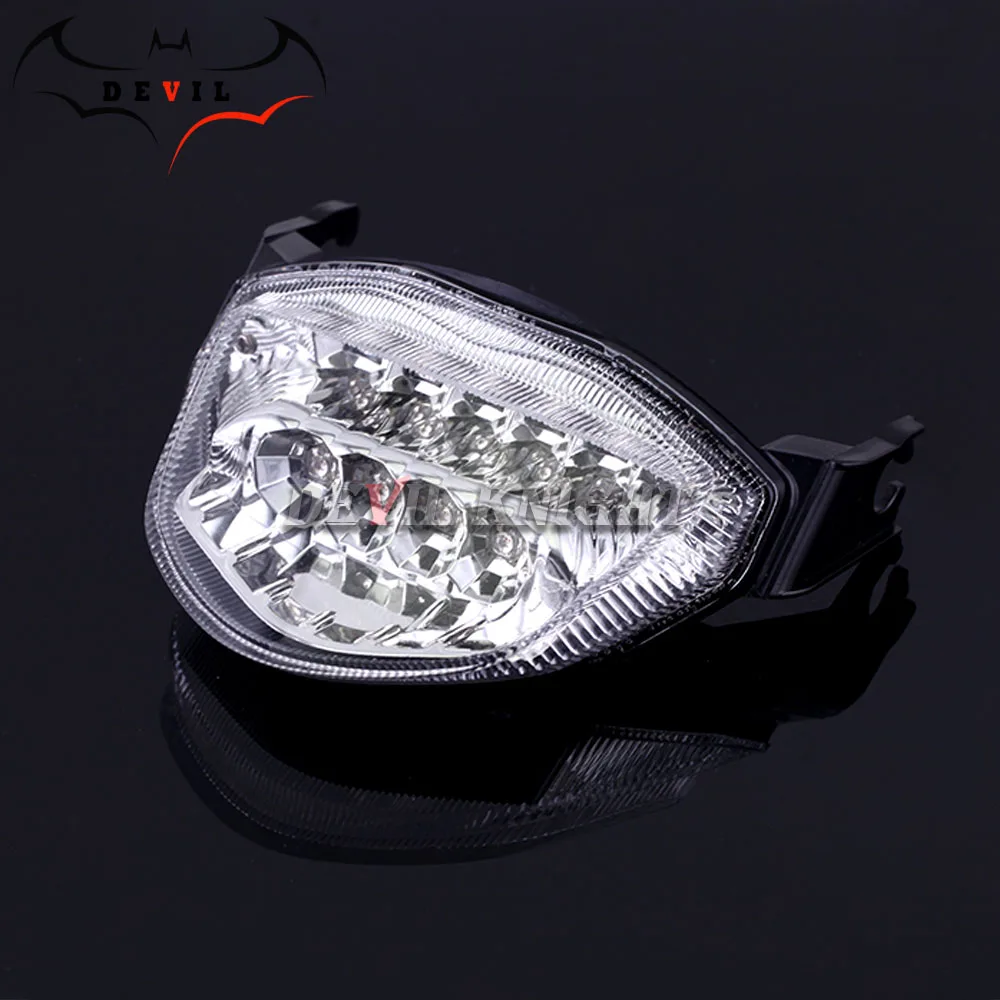 clear 2 Для Suzuki GSXR 1000 GSXR1000 GSX-1000 K5 K6 2005 2006 задний светильник тормозной поворотники Интегрированный Светодиодный светильник мотоцикла светильник - Цвет: clear 2