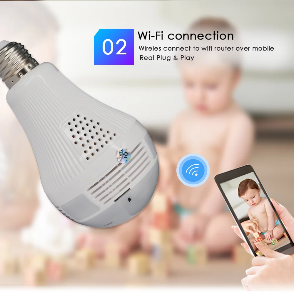 Панорамная IP камера CTVMAN 1080P 2 МП Wi Fi рыбий глаз|Камеры видеонаблюдения| |