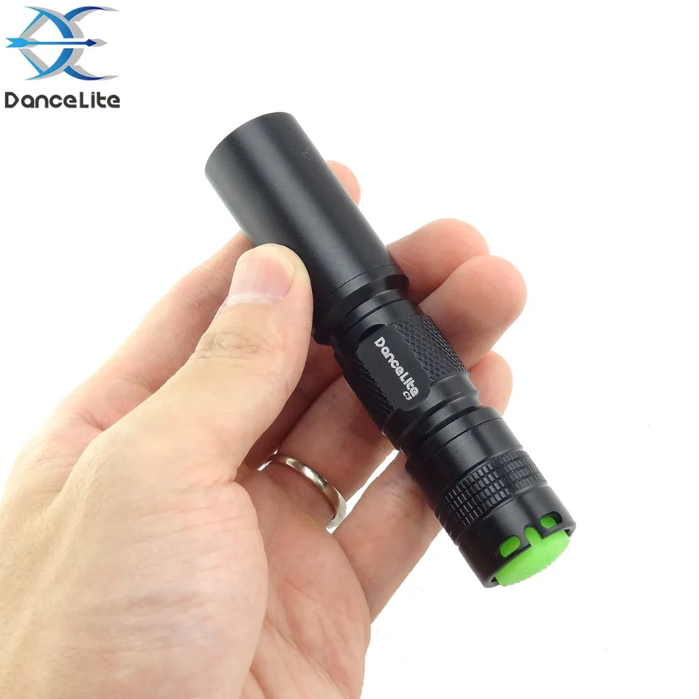 Карманный светодиодный фонарик lancelite C3 5 Вт 500 лм 1 режим (вкл/выкл) мини AA/14500|mini torch|a