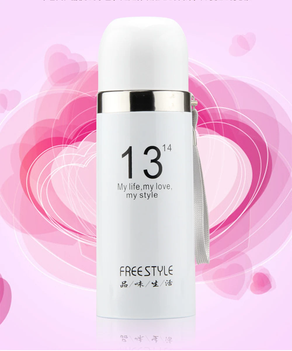 Термос с тумблером для влюбленных термос изоляцией из нержавеющей стали