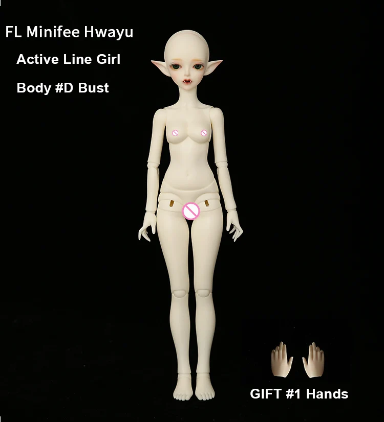 Новое поступление BJD куклы 1/4 Minifee Hwayu куклы высокого качества силиконовые игрушки для девочек на день рождения лучшие подарки Сказочная страна FL