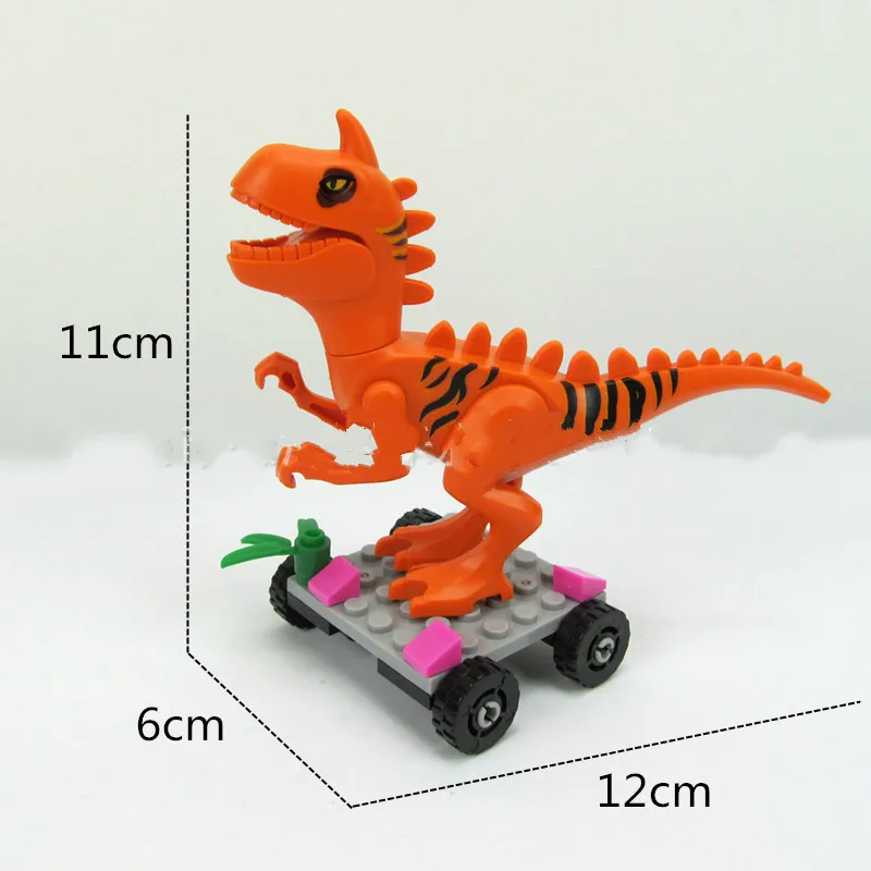 Новые 8 шт./компл. dinasour игрушки красоты игрушки для детей, мини-фильм Kid Игрушка Строительные блоки Устанавливает Модель игрушки Мини figur кирпич подарки