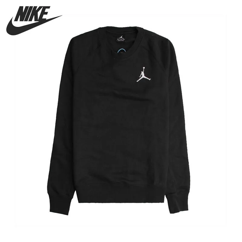 Оригинальный Новое поступление 2018 NIKE как FLIGHT FLEECE CREW для мужчин пуловер Майки