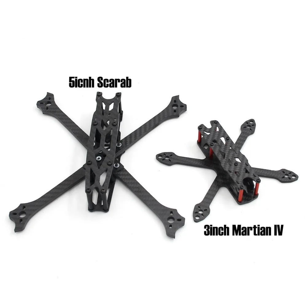 Micro Martian IV 3 дюйма 138 мм с 3 мм толщиной Arm Frame Kit Квадрокоптер Дрон комплект