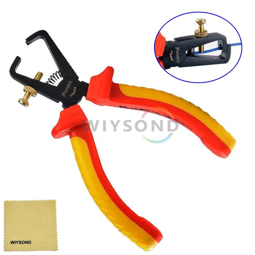 

TL029 VDE Wire Stripping Pliers 160mm Precision forging Safety 1000v AC High Voltage Resistance