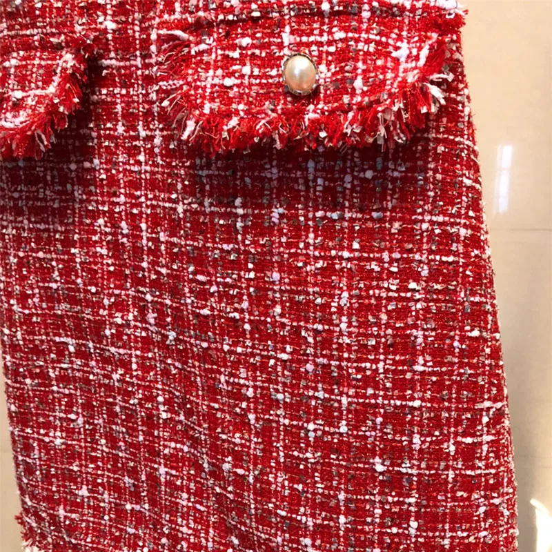 Летние женские сексуальные красные вязаные платья с глубоким v-образным вырезом