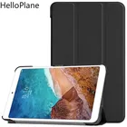 Чехол для Xiaomi MiPad 4, Mi Pad 4 Plus, Pad4, 8,0, 10,1 дюйма, чехол для планшетного ПК, тройной складной чехол-книжка с подставкой, кожаный чехол-книжка