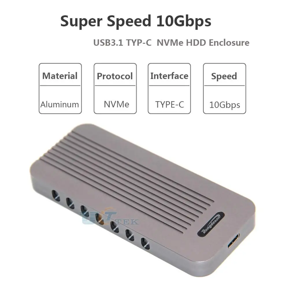 PCIe M.2 Nvme SSD к корпусу USB C M2 NGFF M ключ ридеру адаптер с кабелем 3 1 Type для PM951|Боксы