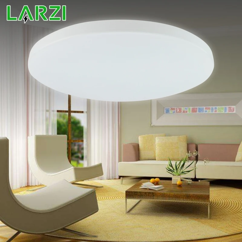 Сверхтонкий светодиодный потолочный светильник LARZI для гостиной спальни кухни с