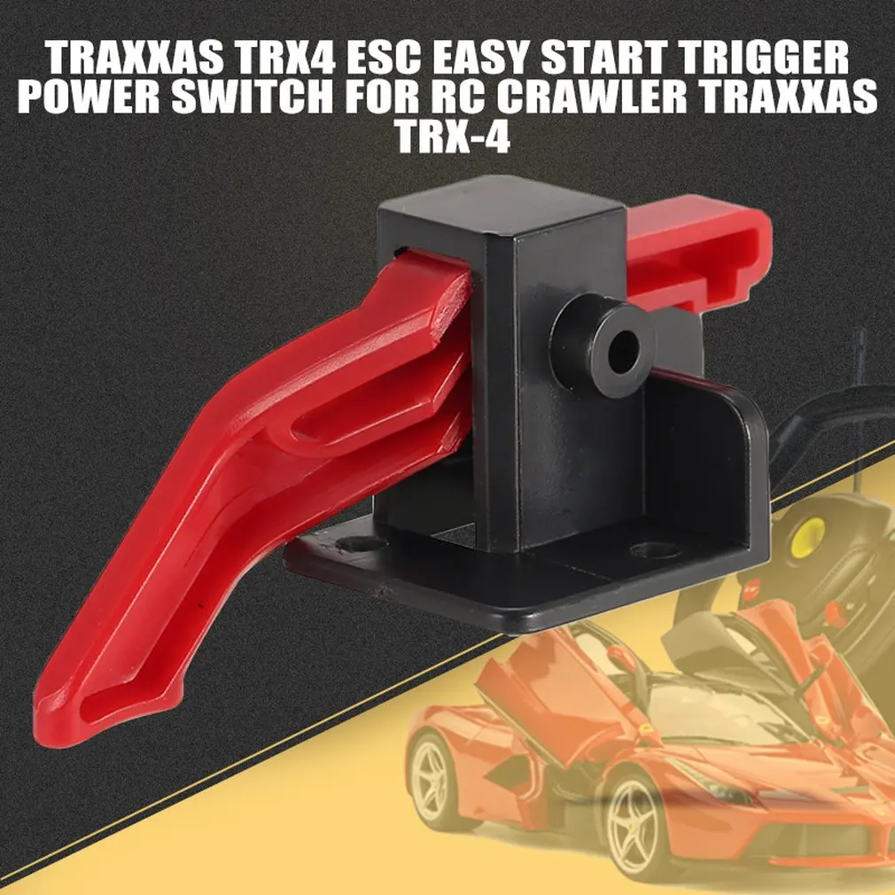 Traxxas TRX4 ESC легкий запуск триггера мощность переключатель для RC Гусеничный TRX 4