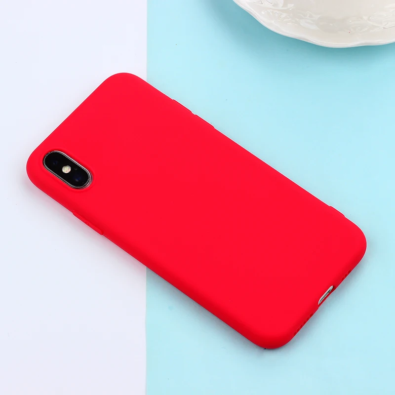 Candy Colorful Case for Samsung Galaxy A10 A20 A30 A40 A50 A60 A70 S10 S8 S9 Plus 5G S10e S6 S7 edge Cute Matte Soft TPU Shell | Мобильные