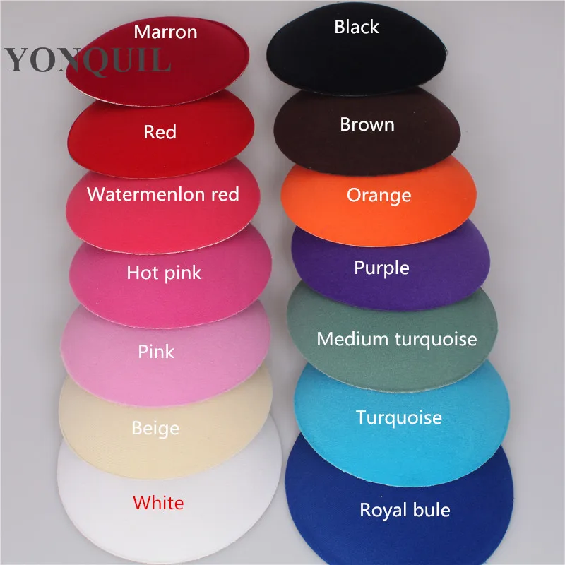 6 3 дюйма (17 см) 14 цветов мини-Вуалетка шляпы основа для вуалетки аксессуары волос