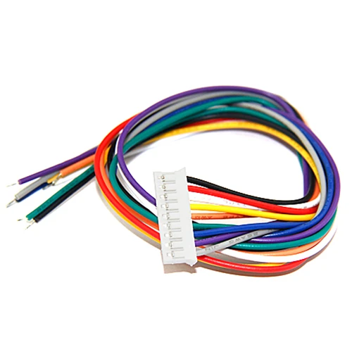 100 шт. 20 см цветной проводной кабель AWG26 с одним разъемом PH2.0 8P 9P 10P|Соединители| |