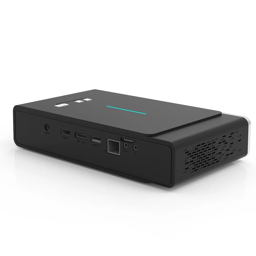 Умный Android wifi видео домашний кинотеатр светодиодный портативный мини HD DLP 3D проектор ТВ коробка для Full HD 1080P HDMI 4K с IP tv Live tv