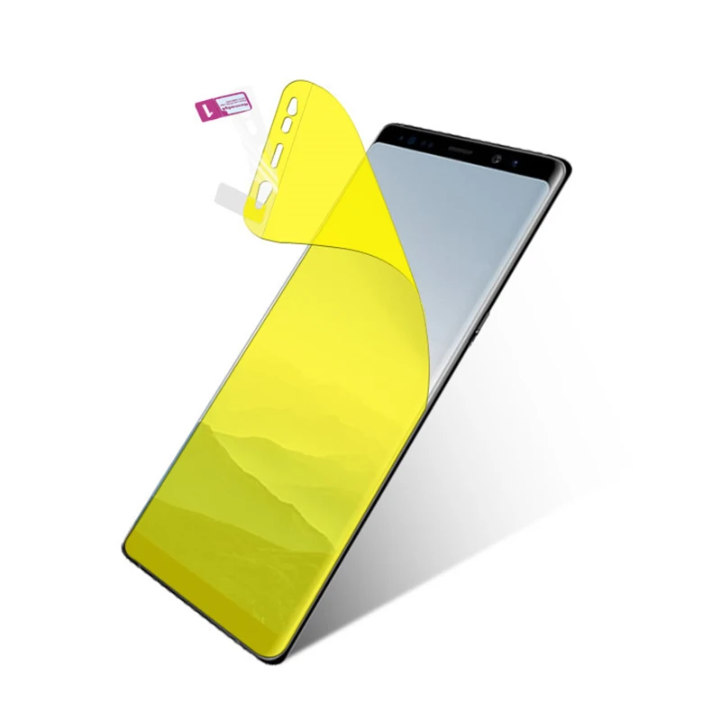 EXUNTON для Note 9 Note9 Мягкий ТПУ Передняя и задняя 3D полное покрытие экрана протектор