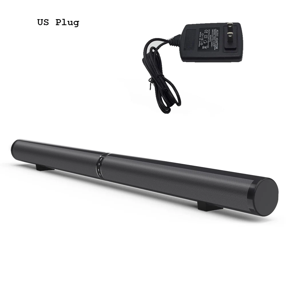 US PLUG HSWT 50 Вт Саундбар стерео Bluetooth Звуковая Панель динамик проводной беспроводной домашний кинотеатр динамик W/AUX оптический HDMI RCA Usb Сабвуфер - Цвет: US PLUG