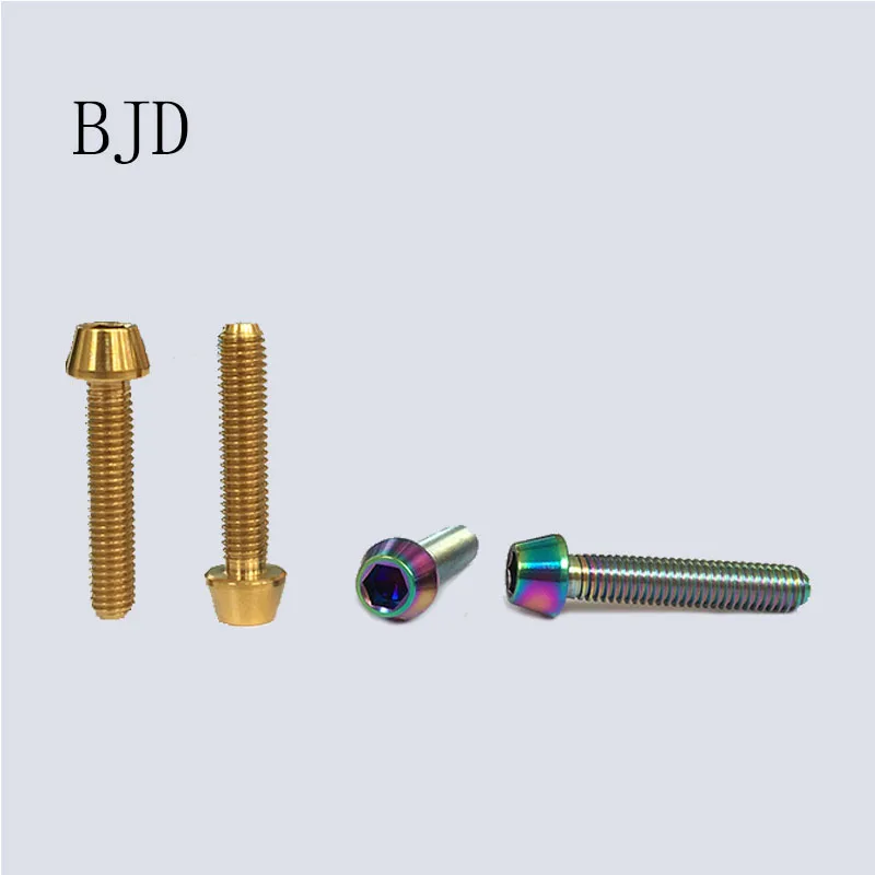 4 шт. титановый сплав быстроразъемный тормозной крепежный винт m5 * 20/25 для горного