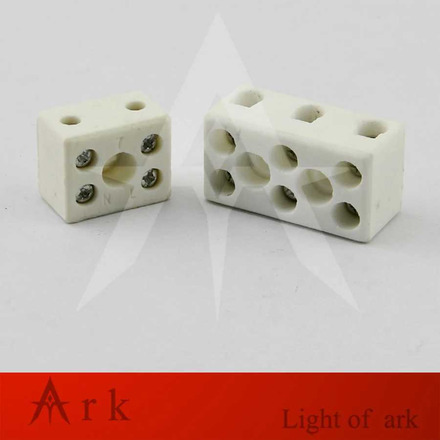 10 шт. высокотемпературная Керамическая Клеммная колодка проводка провод