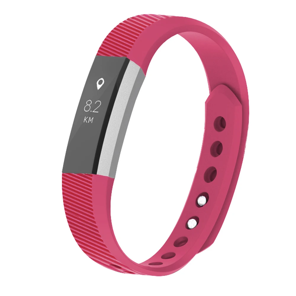 Высококачественный мягкий силиконовый ремешок на запястье для Fitbit Alta HR Сменные