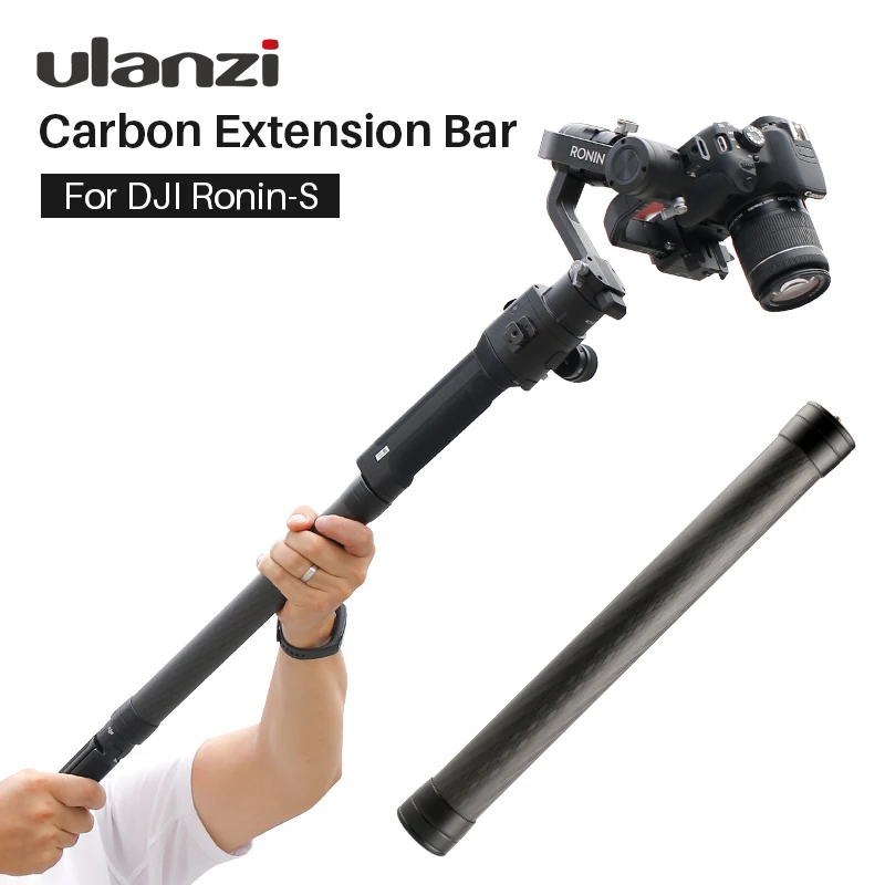Карбоновая удлинительная штанга для Dji Ronin S Crane V2 2 Plus Feiyu G6 G5 AK4000 A2000 Moza Air 2 телескопическая ручная штанга