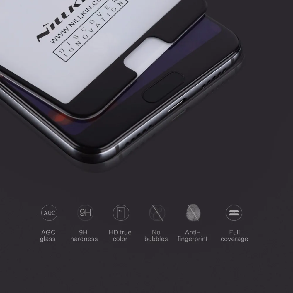 Nilkin для huawei P20 закаленное Стекло Экран Protector Nillkin 3D CP+ MAX полное покрытие Anti-Explosion Стекло фильм для huawei P20