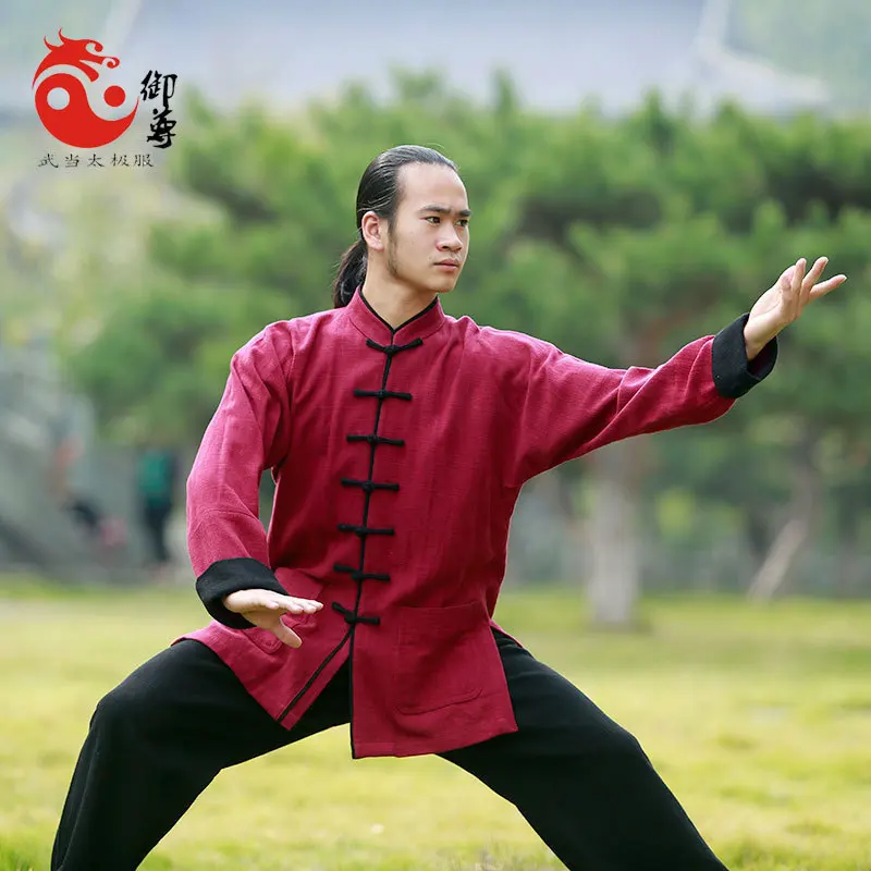 Tai Chi одежда для мужчин и женщин новая практики единоборств весна-лето даосская |