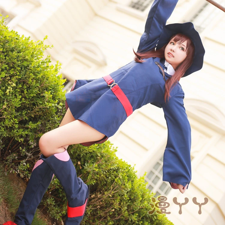Косплей-костюм Atsuko Akko кагари кагариатсуко для девушек костюм ведьмы женский