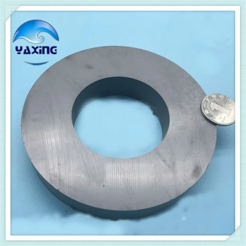 Тороид ферритовый 1 фотоэлемент Черный Круглый Ферритовый Магнит 120*60 20 мм|ferrite