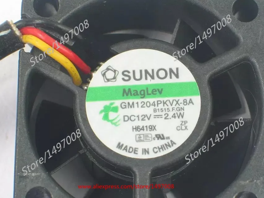 SUNON GM1204PKVX-8A b1515.f. GN серверный охлаждающий вентилятор DC 12 В 2 4 Вт 40x40x20 мм 3-проводной
