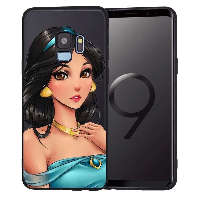 H0122 Однотонный чехол с принцессой «сделай сам» для samsung Galaxy S6 S7 край S8 S9 S10 Plus Note 8 9 A20 A30 A40 A50 A70 чехол для телефона чехол Coque Etui - Цвет: H0122