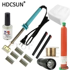 TP-2500 УФ-клей оптический прозрачный клей Диспергатор + УФ свет паяльник горячее лезвие наклейка удалитель клей ремонт сенсорного ЖК-экрана