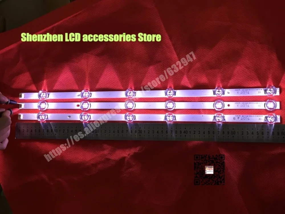 3 шт./лот для светодиодной ленты подсветки Тип B 6916L 2101A телевизора LG 32LF630V 32 дюйма