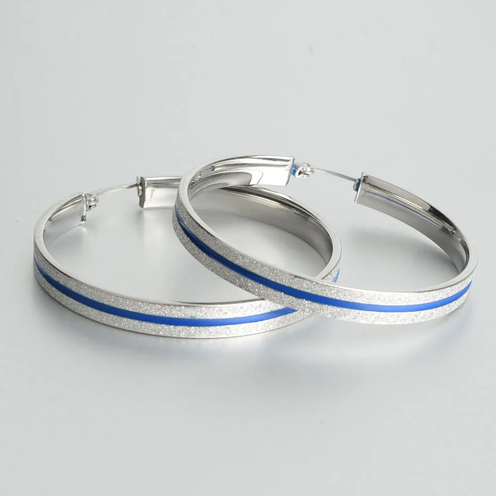 Серьги кольца Keisha Lena 316L из нержавеющей стали большие серьги модные ювелирные