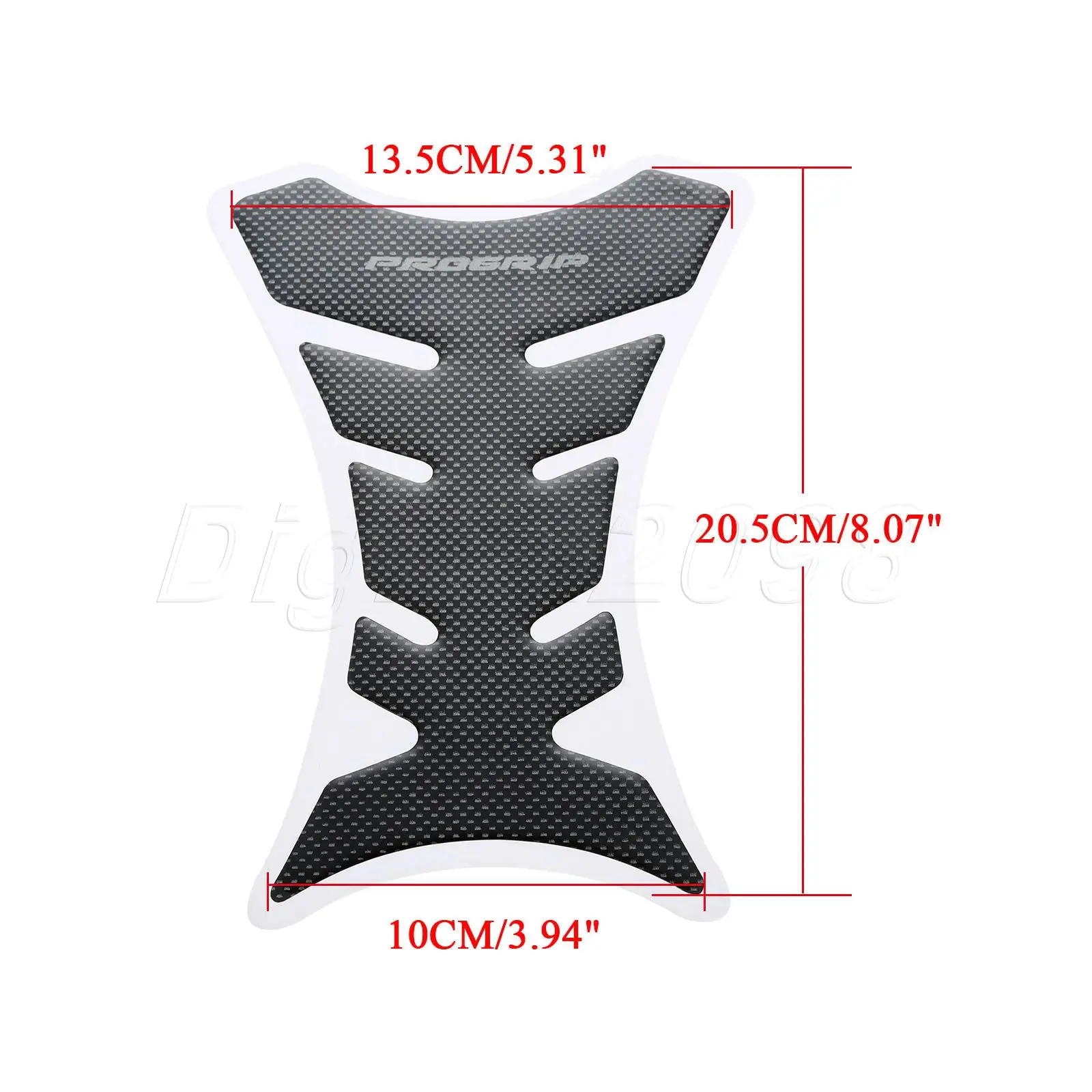 Мотоцикл 3D углеродное волокно топливный бак наклейка накладка протектор Газа